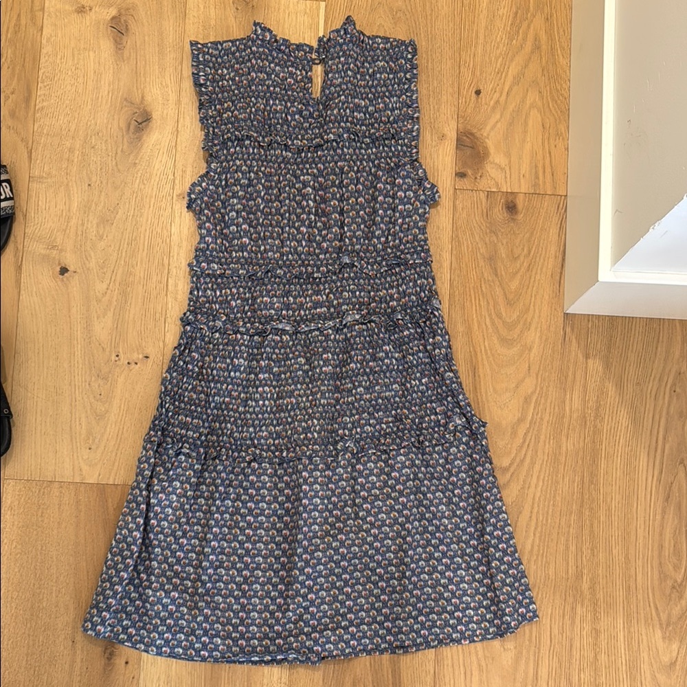 Doen Blue Patterned Dress